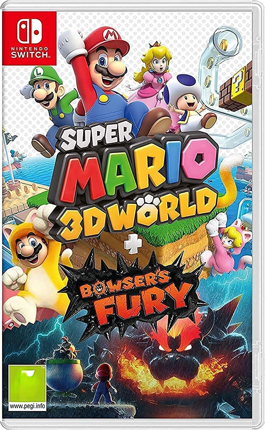 Super Mario 3D World + Bowser's Fury Standard - Nintendo Switch Super Mario 3D World + Bowser's Fury Standard - Nintendo Switch